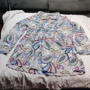 Collections Etc women's large sized long tunic